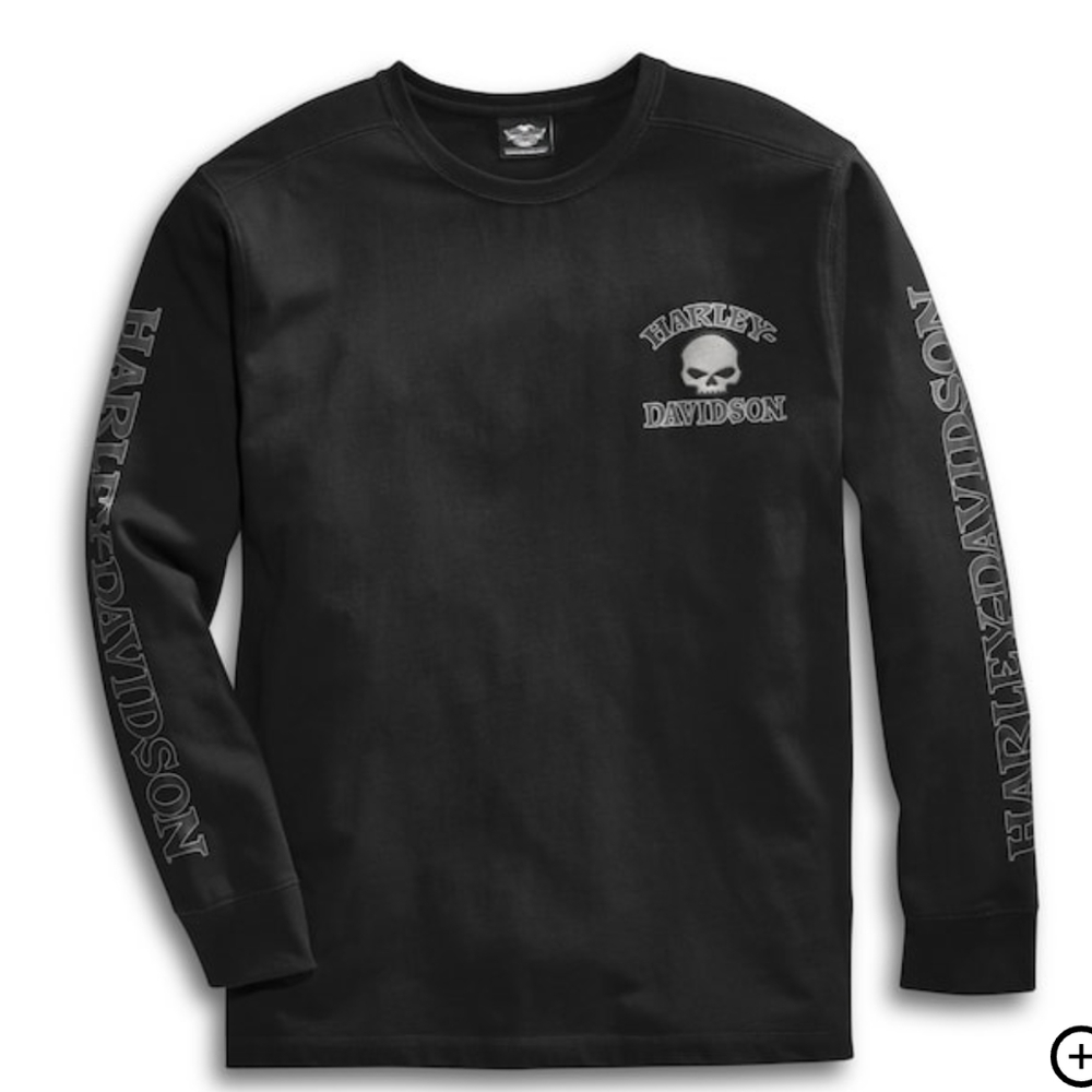 Harley-Davidson long sleeve shirt Black.